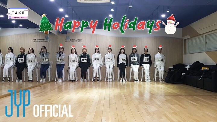 【TWICE 4K】คลิปลับ 38 ‘Merry&Happy’ เวอร์ชันฝึกซ้อมในห้องซ้อม.mp4