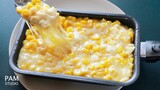 คอร์นชีส ข้าวโพดชีสยืด..ด เมนูชีส อร่อยล้ำ ทำง่ายแบบเหลือเชื่อ Easy Corn Cheese | Pam Studio