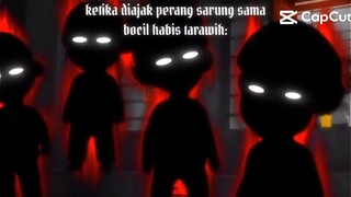 perang sarung sama bocil bisa menang gk ya?