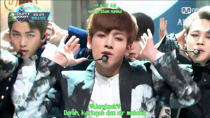 BTS - Blood sweat and tears Live [Indo Sub] (akalilinabila97sub)