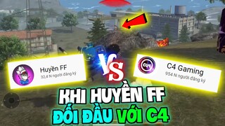 (Free Fire) - 1vs4 Lên Thách Đấu Huyền FF Phake Đối Đầu Với C4 Gaming Fake