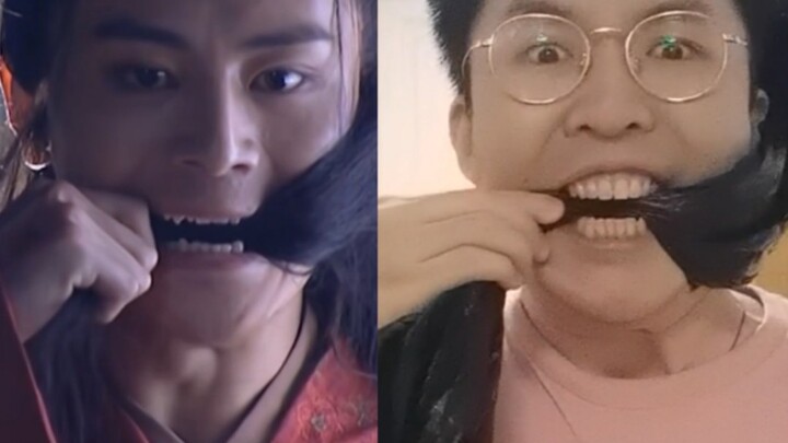 跟林平之练辟邪剑法