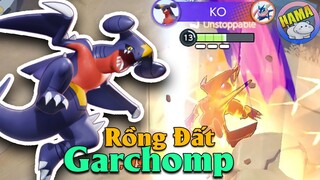 Pokemon UNITE - Rồng Đất Garchomp Điên Cuồng Diệt Địch Trong Trận Đấu 1000 Điểm