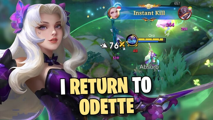 FINALLY PLAYING ODETTE AGAIN 😘