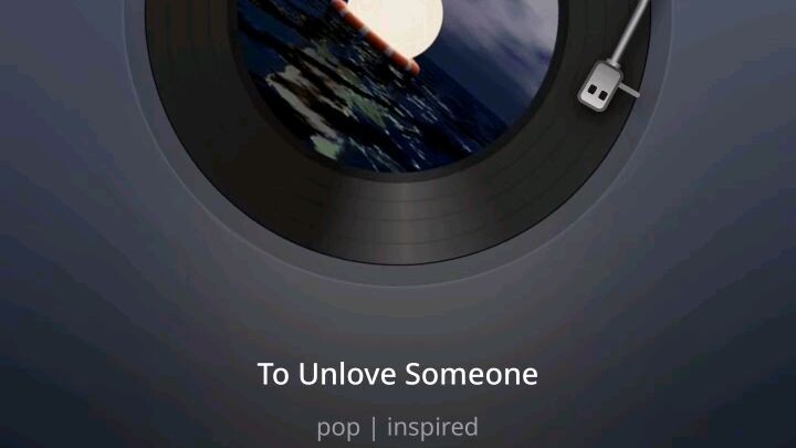 To Unlove Someone lyrics
