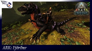 Aberrant Megalania Taming In The Hidden Grotto Cave | ARK: Fjordur #32