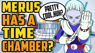 MERUS' TIME CHAMBER EXPLAINED In Dragon Ball Super