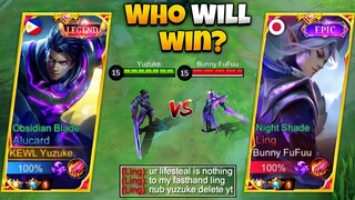 Yuzuke Vs Top 1 Supreme Ling in Ranked Game! | Lifesteal Hack Vs Fast Hand! | Who Will Win?! 🔥