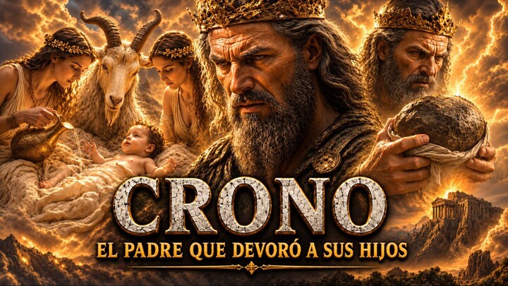 CRONO: El Padre que Devoró a sus Hijos | Mitología Griega #2 (Español)