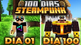 SOBREVIVI 100 DIAS COMO STEAMPUNKER NO MINECRAFT O FILME