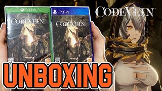 Code Vein (PS4/Xbox One) Unboxing!!