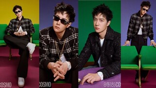 Wang Yibo in Cosmopolitan Magazine September Issue looks so cool and handsome