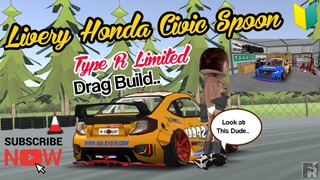 FR LEGENDS | LIVERY HONDA CIVIC TYPE R | SPOON