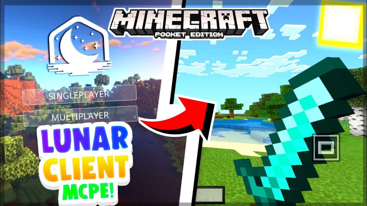 Lunar Client For MCPE 1.16+ | FPS Booster For Minecraft PE | 2021 - Bilibili