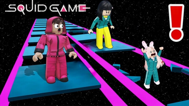 Yuta, Mio Dan Baby Celine Main Game Jembatan Kaca Yang Ada Di Squidgame  ROBLOX