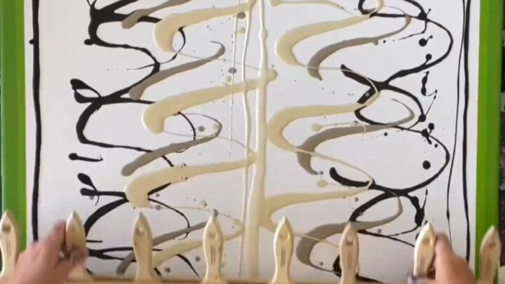 Interesting fluid paintings shared with those who are not perfunctory