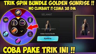 NO CLIKBAIT ! SPIN BUNDLE TERBARU | SPIN BUNDLE GOLDEN SUNRISE EVENT TERBARU ~ EVENT PRIZE TREASURY