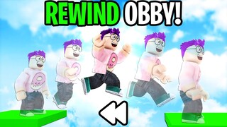 Can We Beat The ROBLOX REWIND OBBY?! (*IMPOSSIBLE* MIND-BLOWING OBBY!!)
