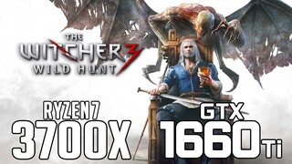 The Witcher 3 on Ryzen 7 3700x + GTX 1660Ti 1080p, 1440p benchmarks!