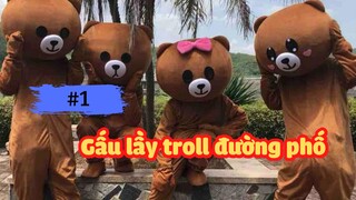 [Funny TV] - Gấu lầy troll đường phố #1