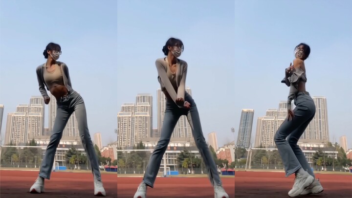 【翻跳】现在和我做朋友 四月带你来华师看美女