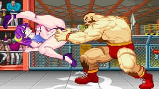 MUGEN Street Fighter：P Matchouli VS Zangief