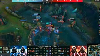 WBG vs RA _ Highlights - Game 1 _ Tuần 8 Ngày 7 _ LPL Mùa Xuân 2022