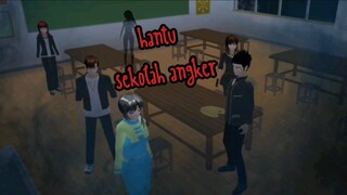 hantu sekolah angker ||sakura school simulator