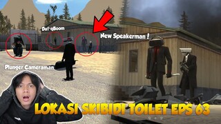 Aku pergi ke lokasi syuting SKIBIDI TOILET EPISODE 63 Dan mencari sosok misterius di depan rumah!