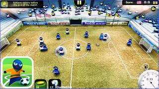 FootLOL บ้าบอล! Action Football - เกมเพลย์ Walkthrough ตอนที่ 1 (Android)
