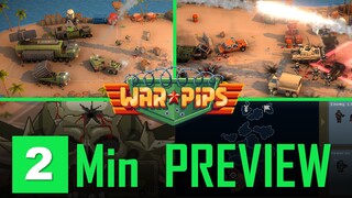 Warpips Preview Early Access | War Pips Army Tug of War Game 2 Min Review