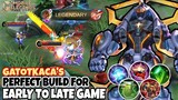 Gatotkaca's Perfect Hybrid Build for Early to Late Game | Tanky and Deadly!
