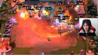 Thần đồng xếp bài olaf 3 gánh team