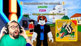 LIBEREI UM BAÚ DE FRUTA PERMANENTE NA CONTA INICIANTE... BLOX FRUITS