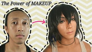 Kimetsu No Yaiba : INOSUKE Hashibira Cosplay Makeup Tutorial Indonesia