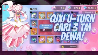 QIXI TABLE U-TURN DEMI 3 TM DEWA DAN GACHA RAINBOW COIN - POKEMON WORLD