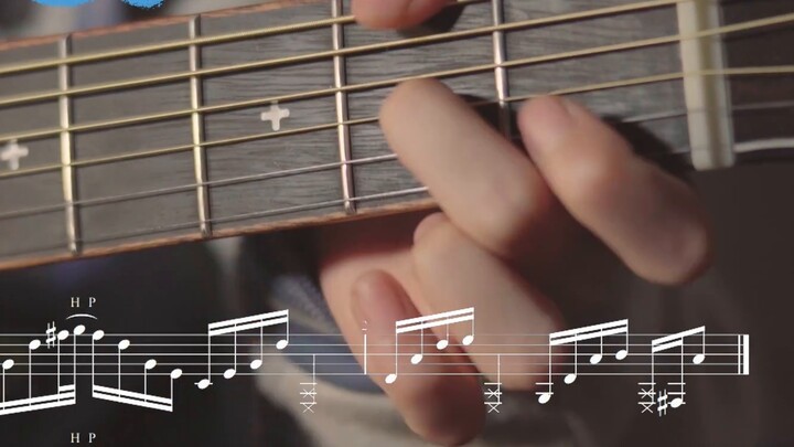 [Fingerstyle novice/attached score] Simple and nice Moments must-haves in the third phase~