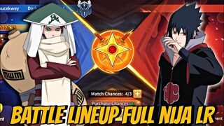 5 Ninja LR di Satu LINE UP! Battle Sengit CROSS SERVER & Redeem GIFTCODE Terbaru - BATTLE KONOHA HVN