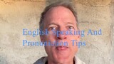 English speaking and Pronunication class