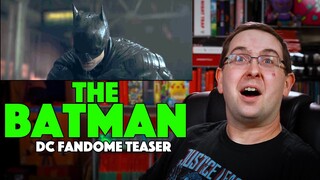 REACTION! The Batman DC FanDome Teaser Trailer #1 - Robert Pattinson Movie 2021