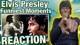 REACTION TO Elvis Presley's Funniest Moments!! I CAN'T BELIEVE HE WAS LIKE THIS LMAO!!