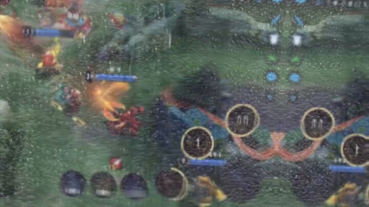 【Honor of Kings】 عندما يواجه القرد الذي حصل على أربعة قتلى رئيس منتدى Heiwukong الذي يلعب بـ Liu Bei