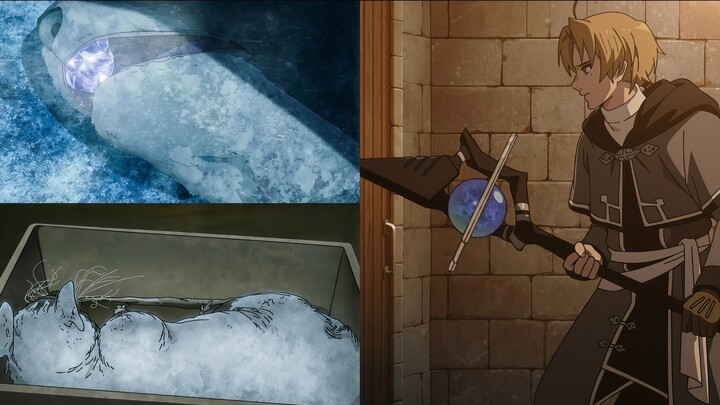 To kill the Demon Stone Rat, Rudy froze the entire basement with Frost Nova.