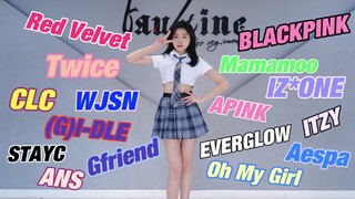 16 K-pop Dance Cover Mashup (2020) in 16 Outfits