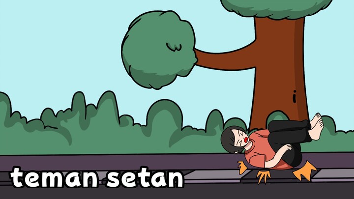 teman setan || animasi komedi