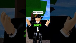 HACKER BECOMES THE STRONGEST BLOX FRUITS PLAYER OF ALL TIME! 🔪 #shorts