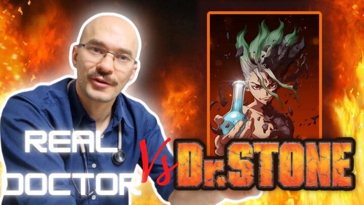 Real DOCTOR reacts to DR STONE! Anime review