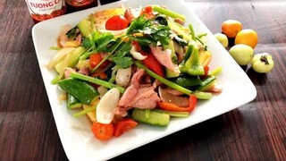 Cách làm BAO TỬ XÀO CHUA NGỌT. Bổ xung rau củ cho bữa ăn