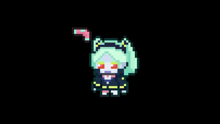 【Pixel Cursor】Cyberpunk Edgewalker Rebecca Rebecca Mouse Cursor-Seiko