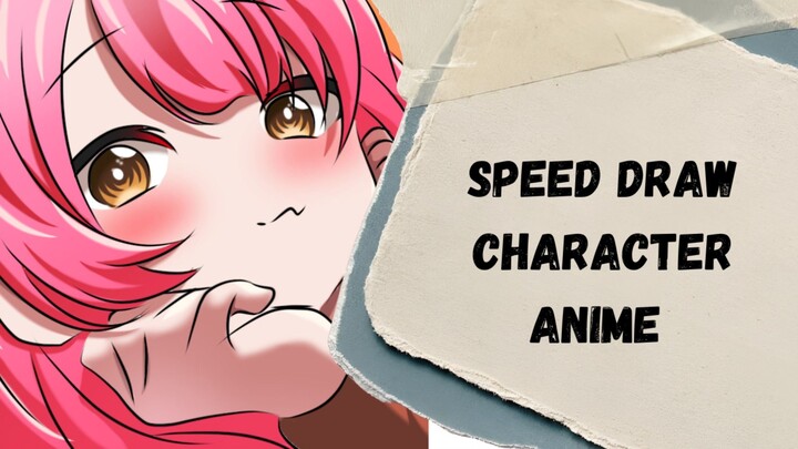 speed draw character anime